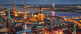 Riga at night